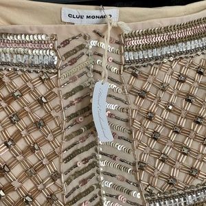 Club Monaco Embroidered Skirt